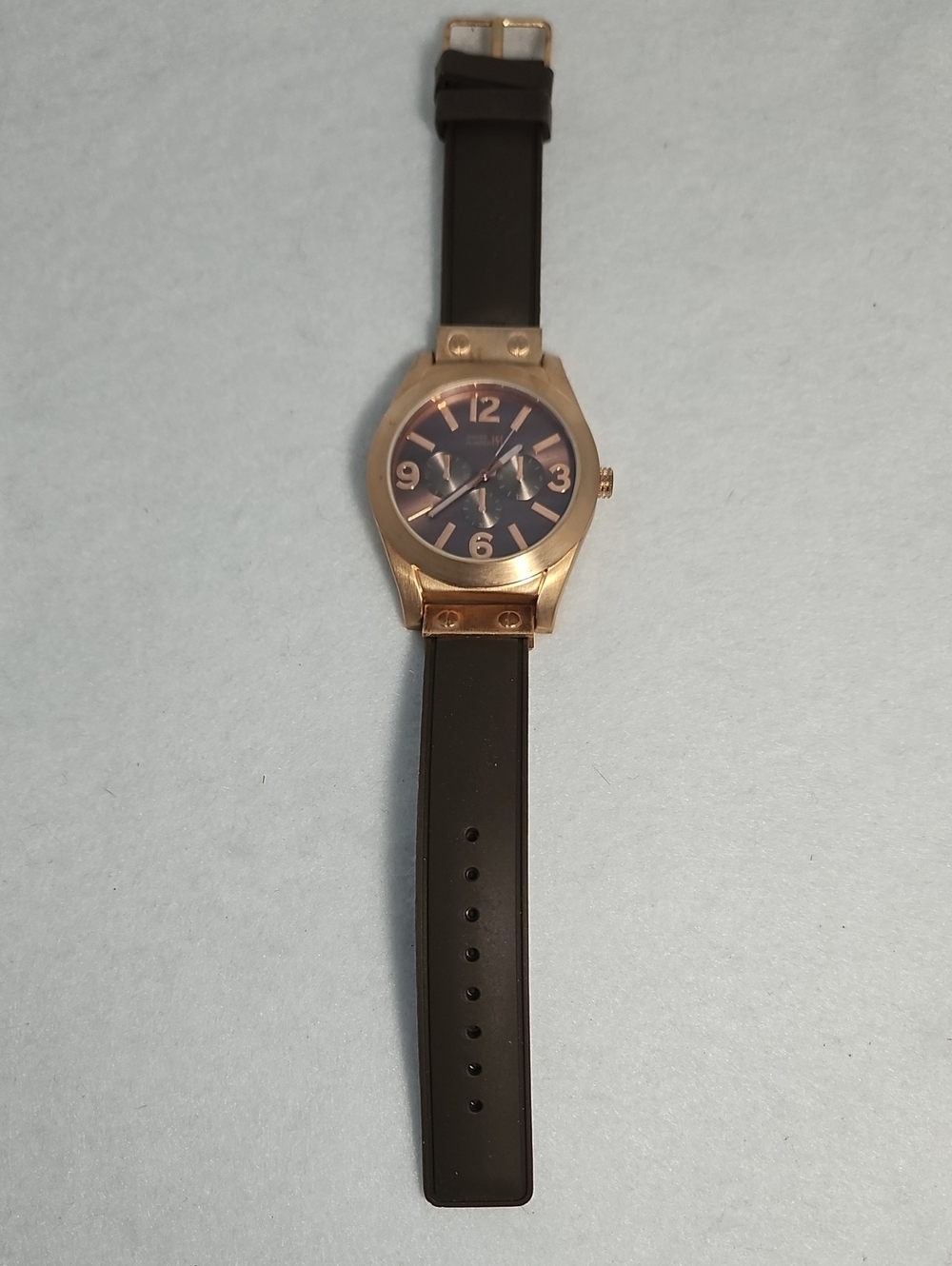 Swiss Hunter Men's Chronograph Rose Gold-Tone Case